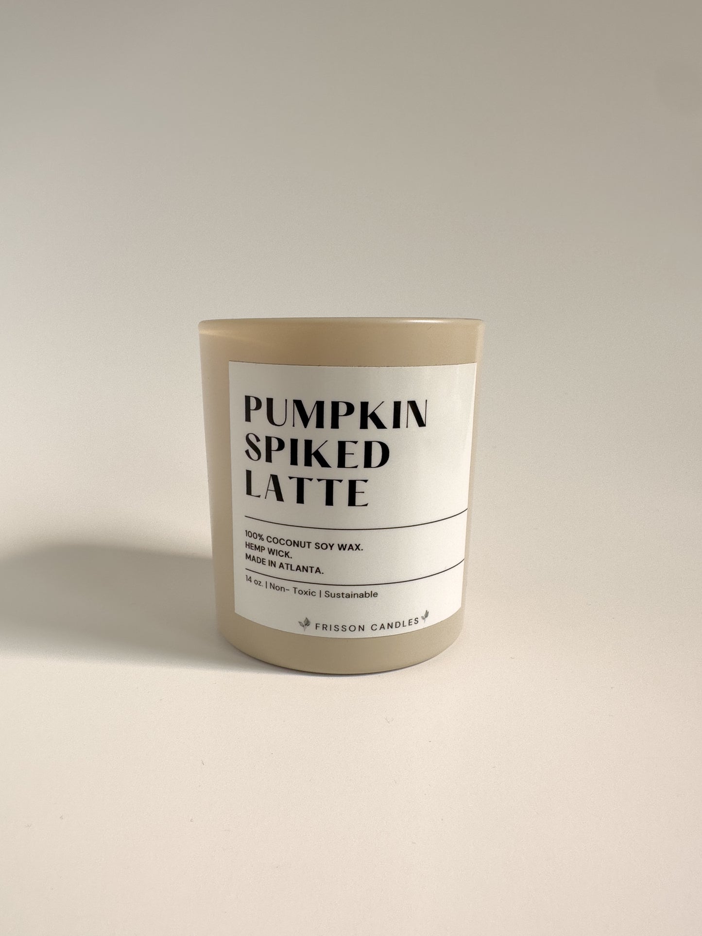 Pumpkin Spiked Latte
