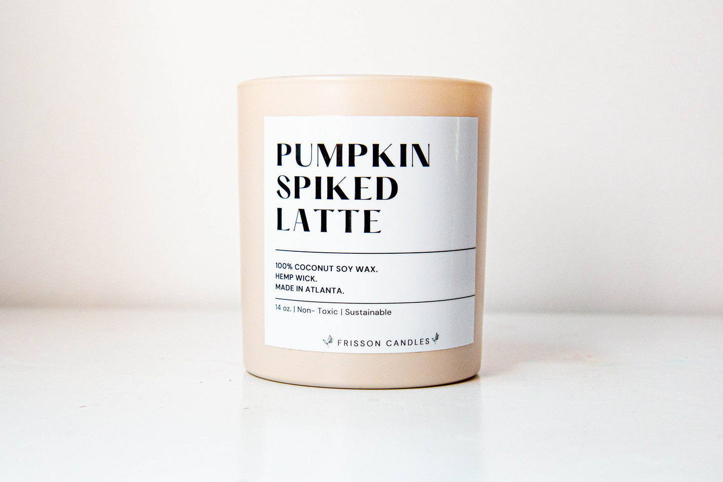 Pumpkin Spiked Latte